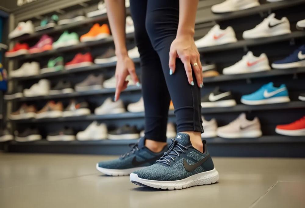 Athletic shoes